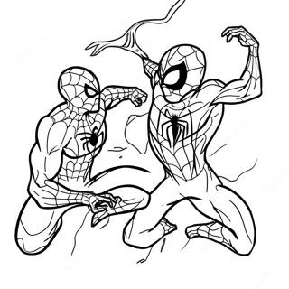 Carnage Mot Spider Man Fargeleggingsside 31000-6760