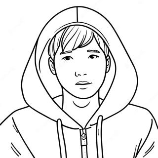 Suga I En Kul Hettegenser Fargeleggingsside 34439-7529