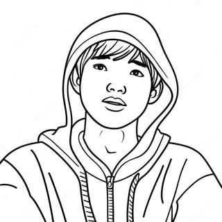 Suga I En Kul Hettegenser Fargeleggingsside 34439-7531