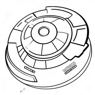 Beyblade Kamparena Fargeleggingsside 34618-7555