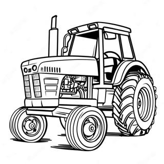 John Deere Traktor Som Drar En Plog Fargeleggingsside 34717-7590