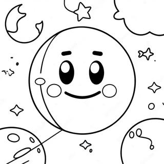 Pac Man I Ytre Rom Fargeleggingsside 35874-7849