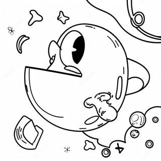 Pac Man I Ytre Rom Fargeleggingsside 35874-7852