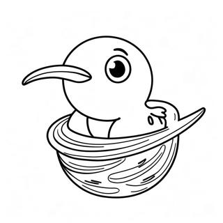 Sot Baby Kolibri Som Bygger Rede Fargeleggingsside 36517-7992