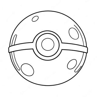 Klassisk Pokeball Fargeleggingsside 36785-8034