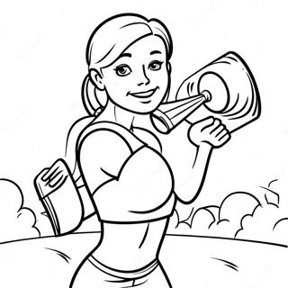 Luisa Lofter Tunge Vekter Fargeleggingsark 3743-1278