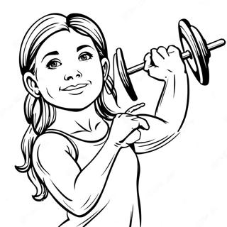 Luisa Lofter Tunge Vekter Fargeleggingsark 3743 1280