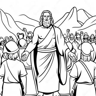 Moses Leder Israelittene Fargeleggingsside 37745 8251