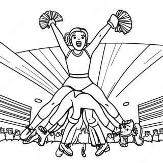 Dynamisk Heiarop Stunt Fargeleggingsside 40004 8743