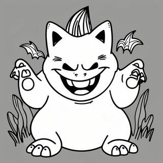 Gengar I Et Spokelseshus Fargeleggingsside 40738 8906