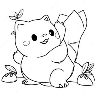 Snorlax Leker Med Pikachu Fargeleggingsside 44351-9702