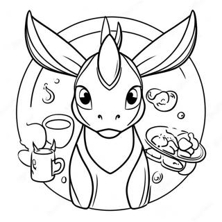 Arceus Med Fargerike Plater Fargeleggingsside 44711-9790