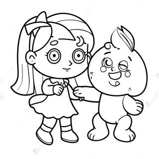 Angelica Pickles Med Dukken Sin Fargeleggingsside 45491-9957
