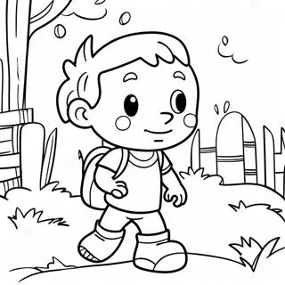 Tommy Pickles Som Utforsker Et Nytt Eventyr Fargeleggingsside 45492-9961