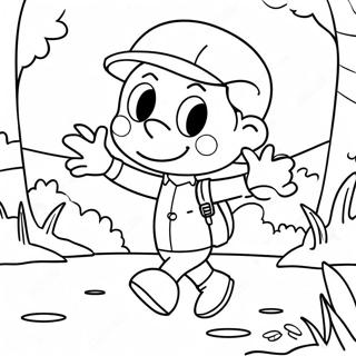 Tommy Pickles Som Utforsker Et Nytt Eventyr Fargeleggingsside 45492-9962