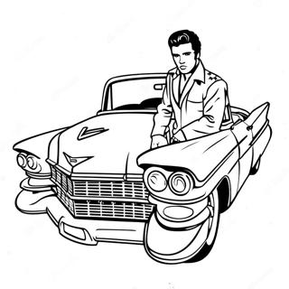 Elvis Fargeleggingsark