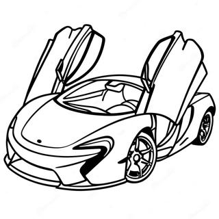 Mclaren Superbil Fargeleggingsside 46619-10209