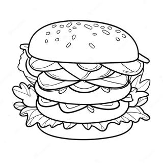 Bacon Osteburger Fargeleggingsside 46809-10249