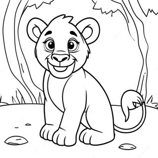 Madagaskar Alex Loven Fargeleggingsside 48792-10687