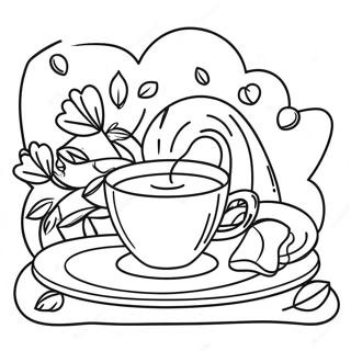 Kosepledd Og Te Fargeleggingsark 51726-11319