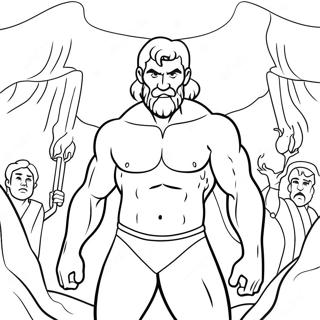 Hercules I Underverdenen Fargeleggingsside 52095-11402