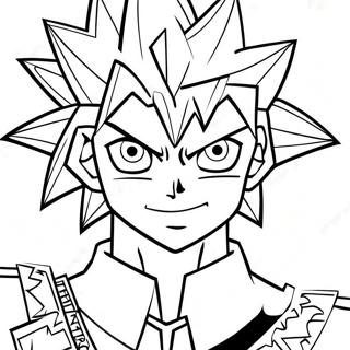 Yugi Muto I Kamp Fargeleggingsside 52485-11474