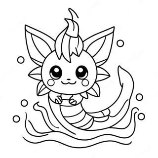 Vaporeon Fargeleggingsider