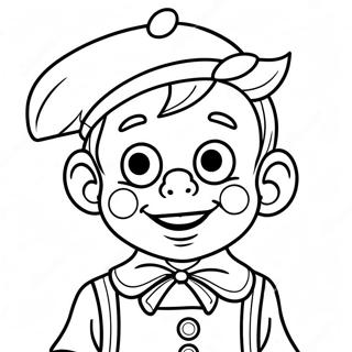 Pinocchio Som En Ekte Gutt Fargeleggingsside 54459-11928