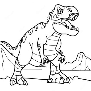 Allosaurus Fargeleggingsider