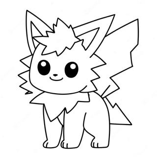 Jolteon Fargeleggingsider