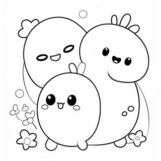 Fargerike Squishmallow Karakterer Fargeleggingsside 58917-12899