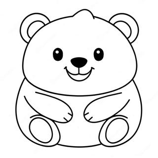 Glad Squishmallow Bjorn Fargeleggingsside 58919-12907