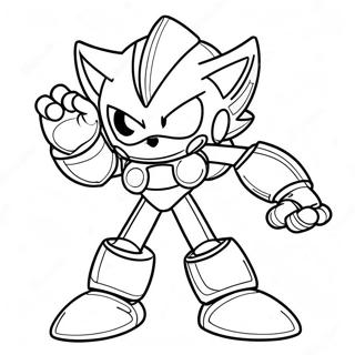 Metal Sonic Fargeleggingsider