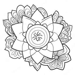 Fargeleggingsside For Diwali Ildverker 66452-14539