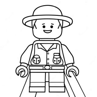 Morsom Lego Minifigur Fargeleggingsside 6647-1757