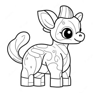 Sot Lego Dyr Fargeleggingsside 6650-1569