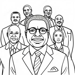 Fargeleggingsside For Inspirerende Svarte Ledere 67163 14692