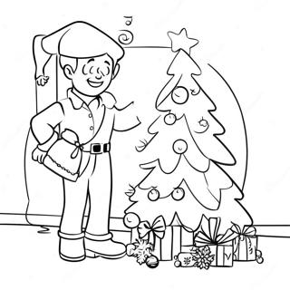 Chase Og Marshall Dekorerer Et Juletre Fargelegging 67252-14713