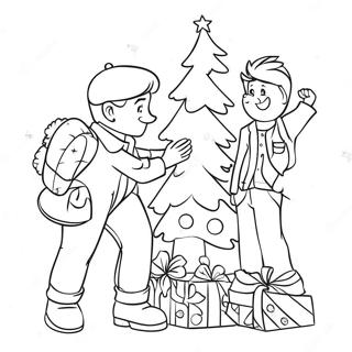 Chase Og Marshall Dekorerer Et Juletre Fargelegging 67252-14715