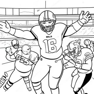 Buffalo Bills Touchdown Feiring Fargeleggingsside 69577-15243