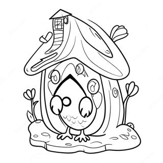 Fantasifull Uglehus Fargeleggingsside 71316 15621