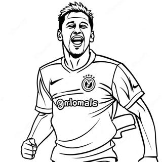 Neymar Fargeleggingsark