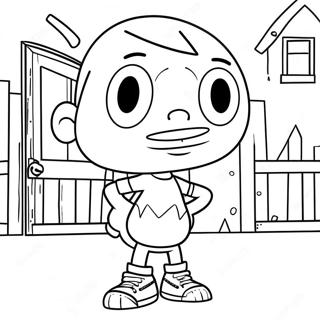 Hoylytt Hus Fargeleggingsside 71955 15806