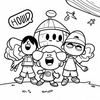 Hoylytt Hus Morsomme Eventyr Fargeleggingsside 71958 15819