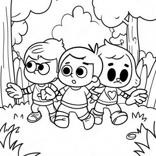 Hoylytt Hus Morsomme Eventyr Fargeleggingsside 71958 15820