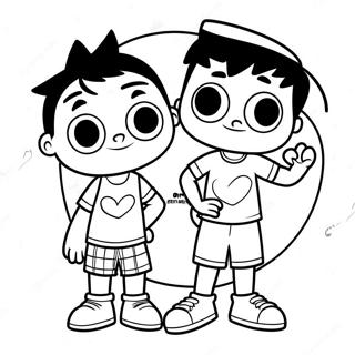 Loud House Fargeleggingsark