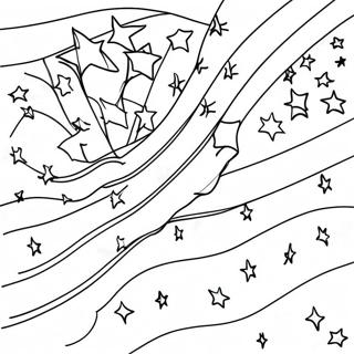 Stjerner Og Striper Fargeleggingsside 72032 15871