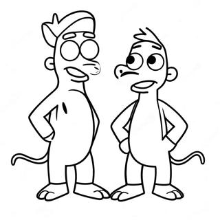 Phineas Og Ferb Fargeleggingsside 72697-16388