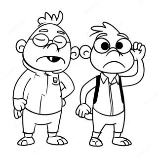 Eventyrlig Phineas Og Ferb Fargeleggingsside 72698-16391