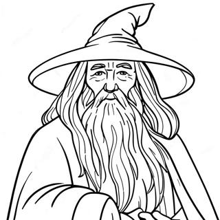 Gandalf Den Gra Magiske Fargeleggingsside 72881-16534